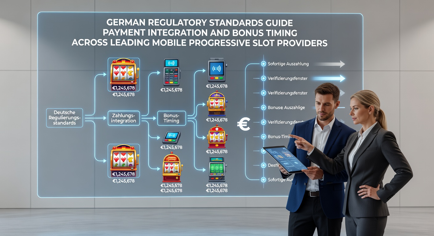 Übersicht über deutsche Regulierungsstandards für Zahlungssysteme und Boni in mobilen progressiven Slots