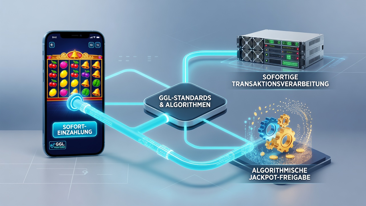 Darstellung algorithmischer Jackpot-Auslösungen nach Sofort-Einzahlungen auf deutschen mobilen Plattformen